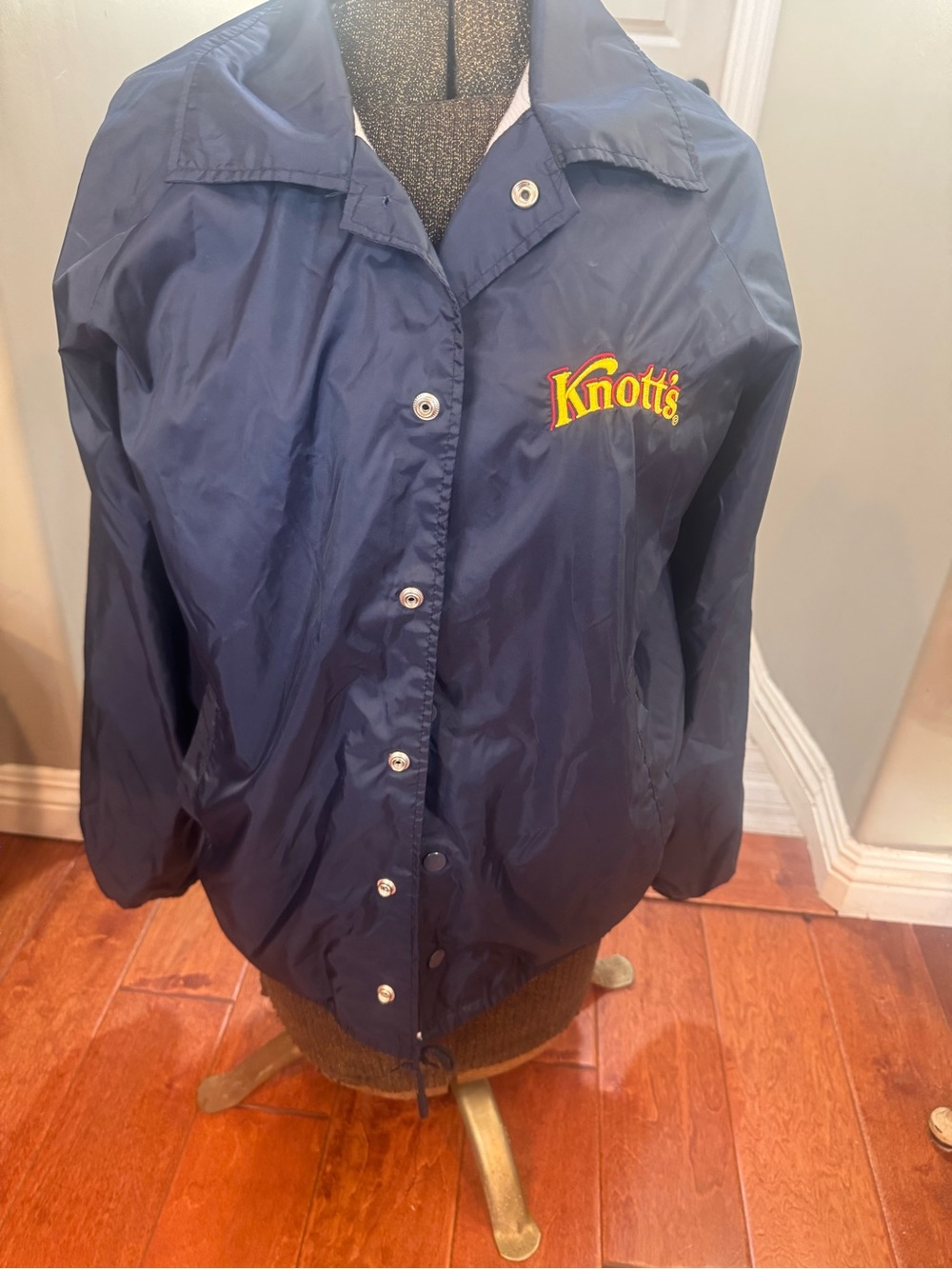 Navy Kids Windbreaker Jacket